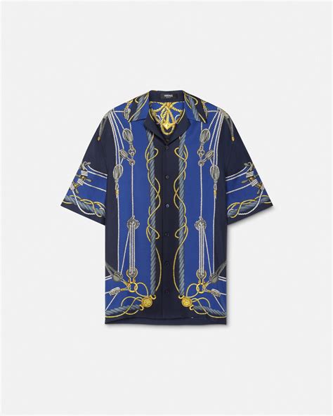 jcole versace shirt|versace nautical shirt.